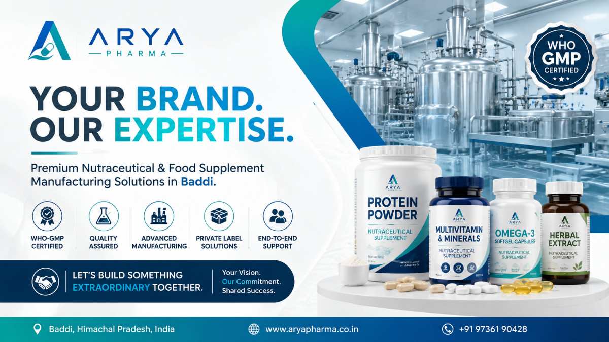 Can You Start Your Own Supplement Brand Without a Factory? A Complete Guide for Entrepreneurs - Arya Pharma Blog