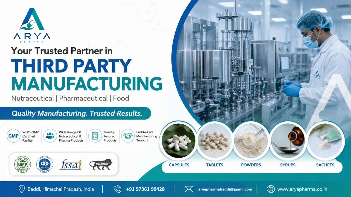 How to Find a Reliable Third Party Manufacturer in Baddi - Arya Pharma Blog