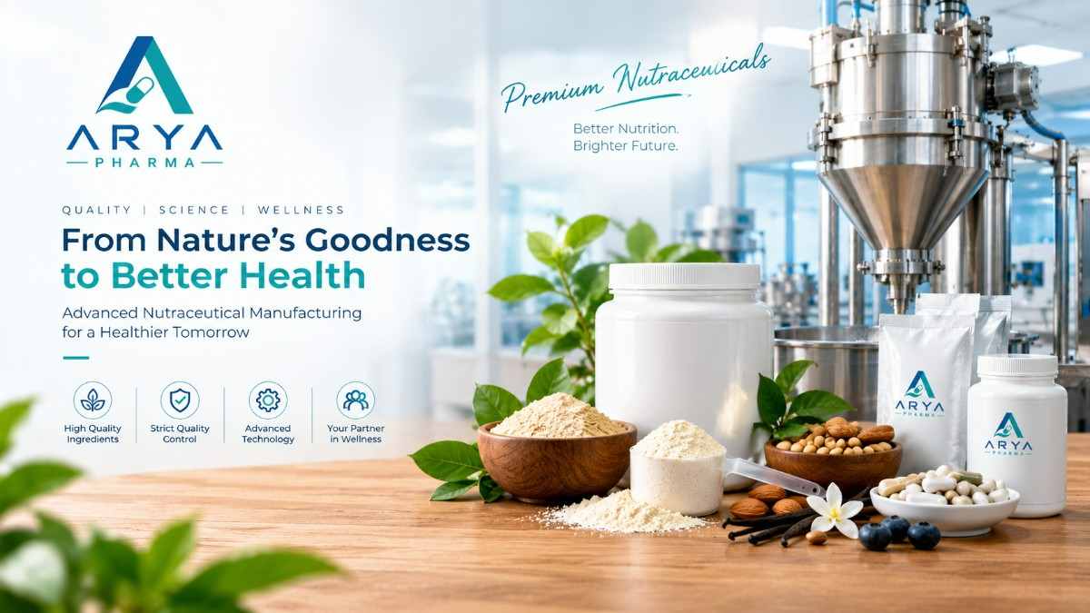 Nutraceutical Manufacturing in Baddi: How Protein Powder Is Manufactured - Arya Pharma Blog