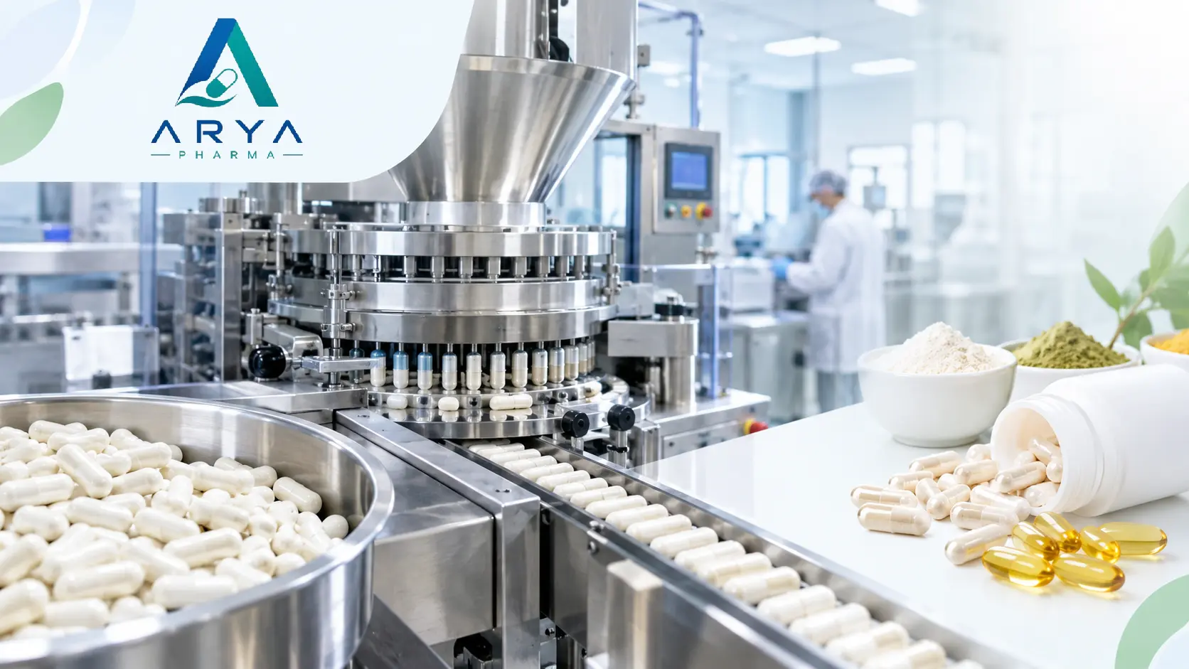 Nutraceutical Manufacturing in Baddi: Capsule Manufacturing Process Explained - Arya Pharma Blog